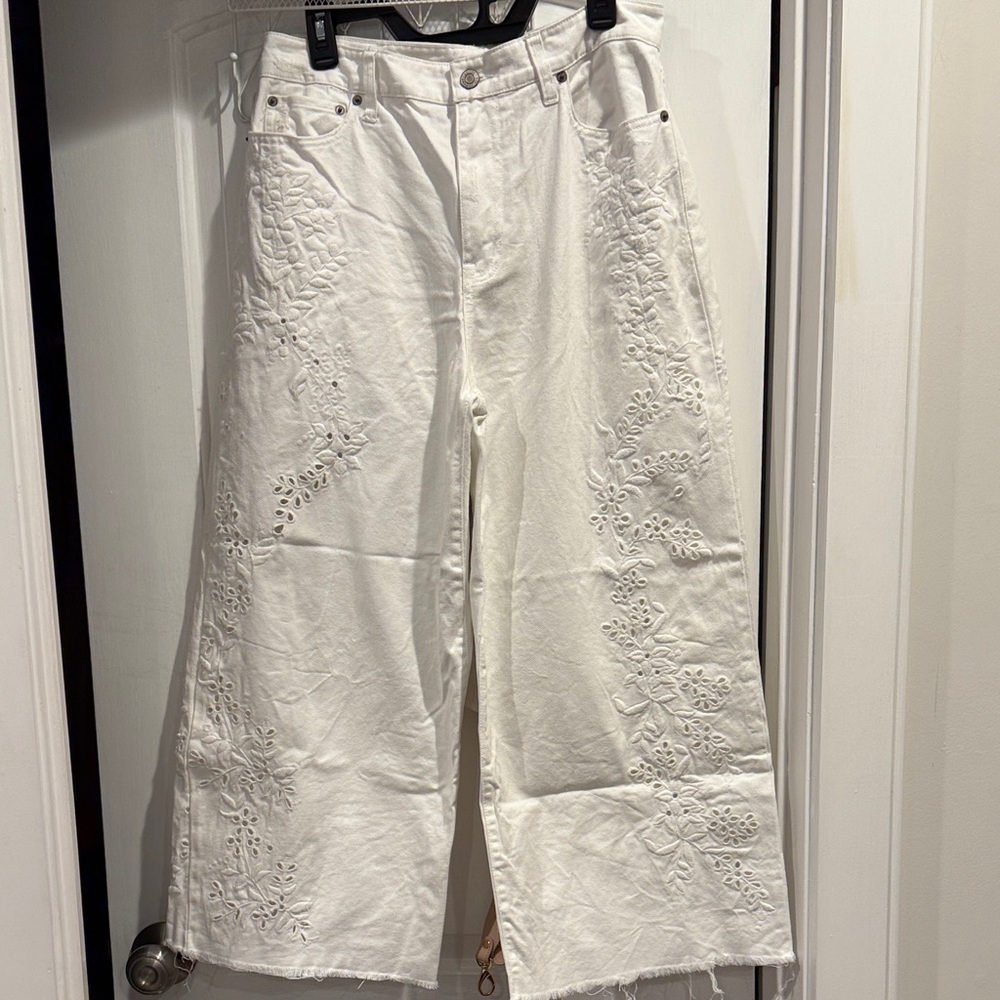 Polo by Ralph Lauren White Flare Jeans